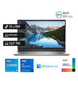 Laptop Dell 15 3520 Intel Core I5 12va 32GB RAM 1TB SSD + USB 128GB  15.6 FHD
